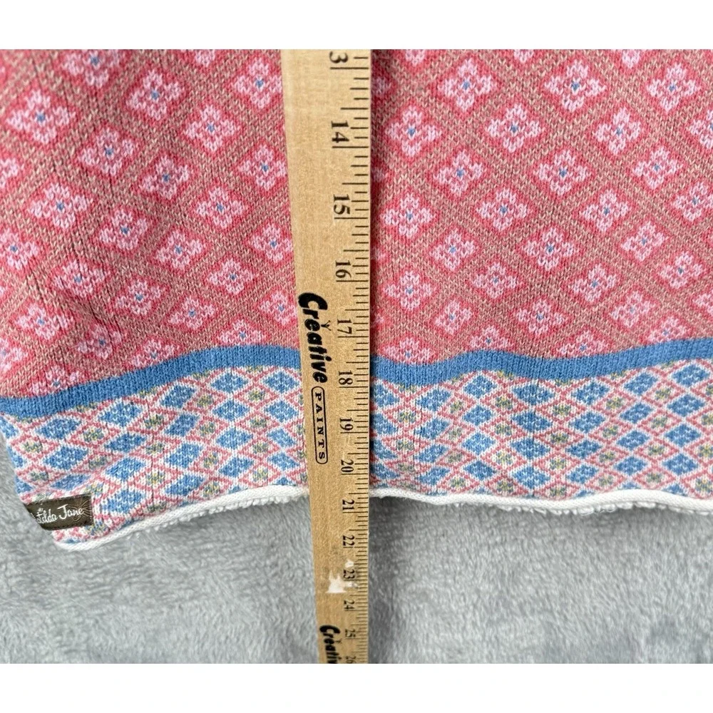 Matilda Jane Warm Hugs Vest Girls 10 Hood Sherpa Lined Cozy‎ Pink Floral Diamond